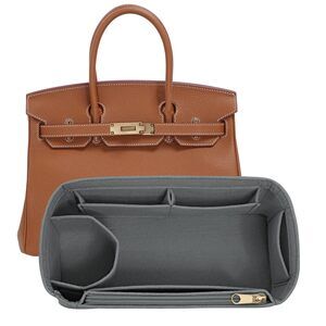 3412 Felt Purse Organizer insert for birkin 35 bag organizer Handbag Insert